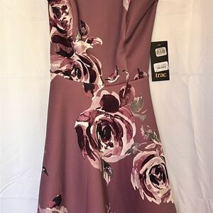 Dry Goods Dress in Plum/Mauve Floral